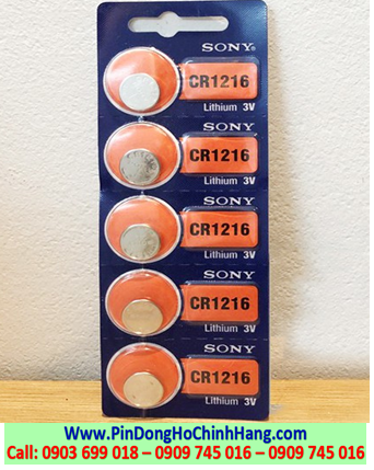 Vỉ 5viên Sony CR1216 (85.000đ)